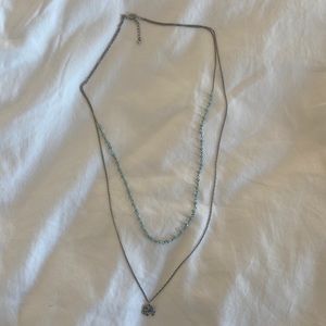 elephant and beaded necklace